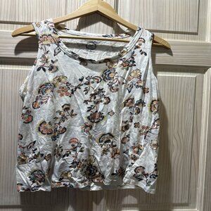 Women's XL Maurices Floral Tank Top